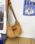 Adjustable Canvas Crossbody Bag for Comfortable Wear