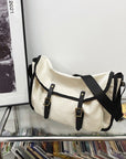 Experience the Comfort and Durability of Our Crossbody Canvas Bag