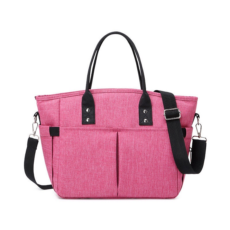 Modern Nylon Tote with Detachable Strap for Easy Carrying