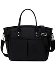 Modern Nylon Tote with Detachable Strap for Easy Carrying