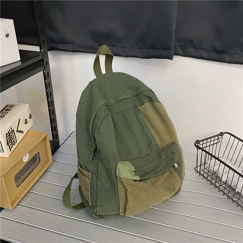 High-capacity Canvas Backpack for Heavy Load