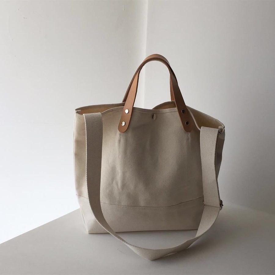 Spacious Canvas Tote Perfect for Work, Travel, and More