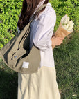 Eco-Friendly Canvas Crossbody Bag for Sustainable Style