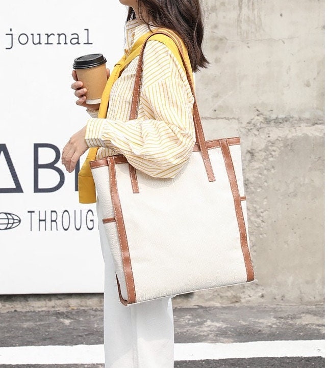 Experience Timeless Appeal with Our Classic Canvas Shoulder Bag