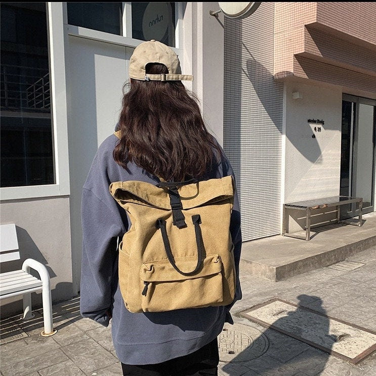 Vintage Canvas Backpacks for a Retro Look