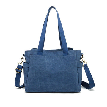 Customizable Comfort: Adjustable Strap Canvas Bag