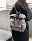 Vintage Canvas Backpacks for a Retro Look