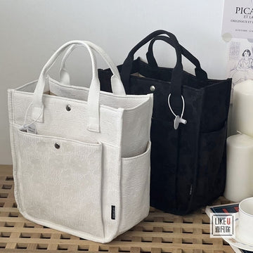 Versatile Canvas Top Handle Tote