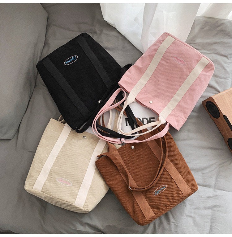 Elevate Your Everyday Look with Our Versatile and Stylish Corduroy Crossbody Bag