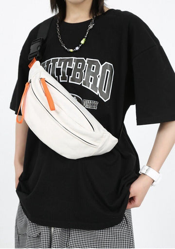 Stay Chic and Comfortable with Our Fashion-Forward Nylon Sling Bag