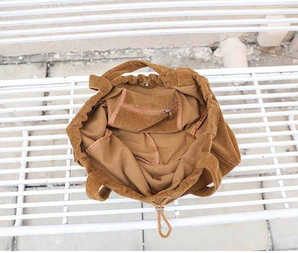 Casual Chic: The Versatile Corduroy Shoulder Bag