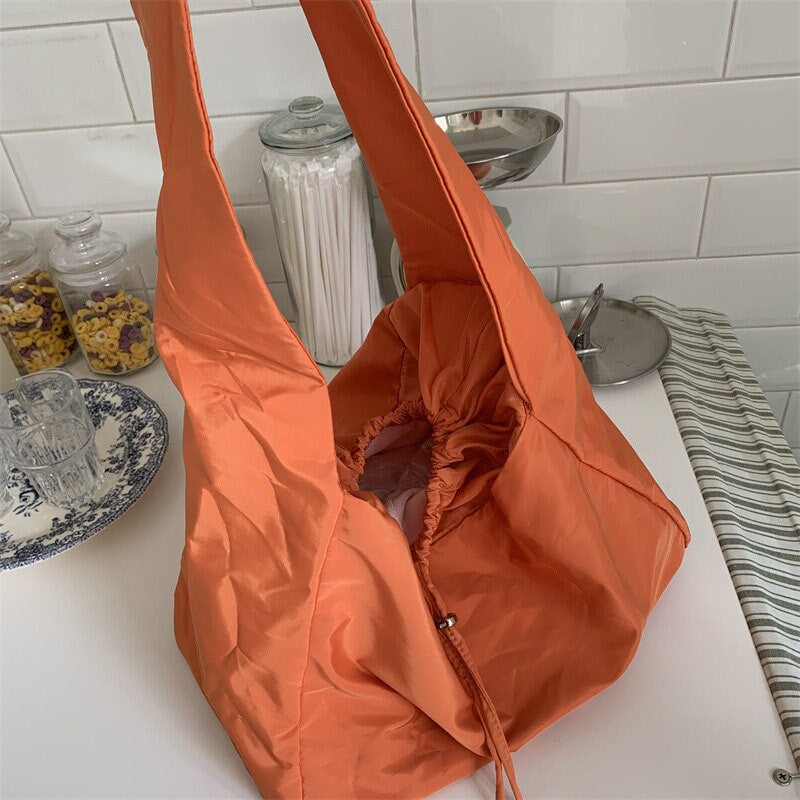 Huffmanx Shoulder Nylon Cotton Bags-Canvas Tote Bag-Corduroy Shoulder Bags- Messenger Bag-Everyday Bag- Casual Bag-Gift For Her