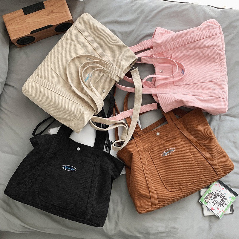 Casual Chic: The Corduroy Bag Perfect for Everyday Use