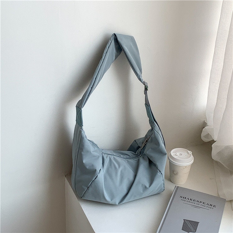 Stay Hands-Free and Chic with Our Versatile Nylon Shoulder Bag