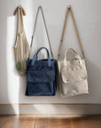 Fluffy Tote Corduroy Shoulder Tote Bags-Canvas Tote Bag-Corduroy Crossbody- Messenger Bag-Everyday Bag- Casual Bag-School Bag Gift For Her