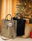 Canvas Tote Bag With Zipper- Tote Bag Aesthetic- Shoulder Bag- Canvas Bag Crossbody- Work Tote Bag- Travel Bag- Laptop Bag-Gift For Her